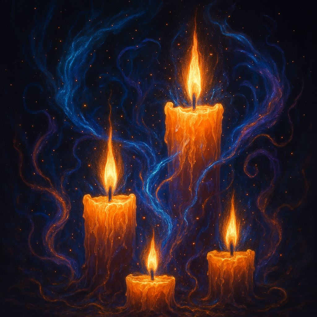Candles Magik Power Energy Reiki