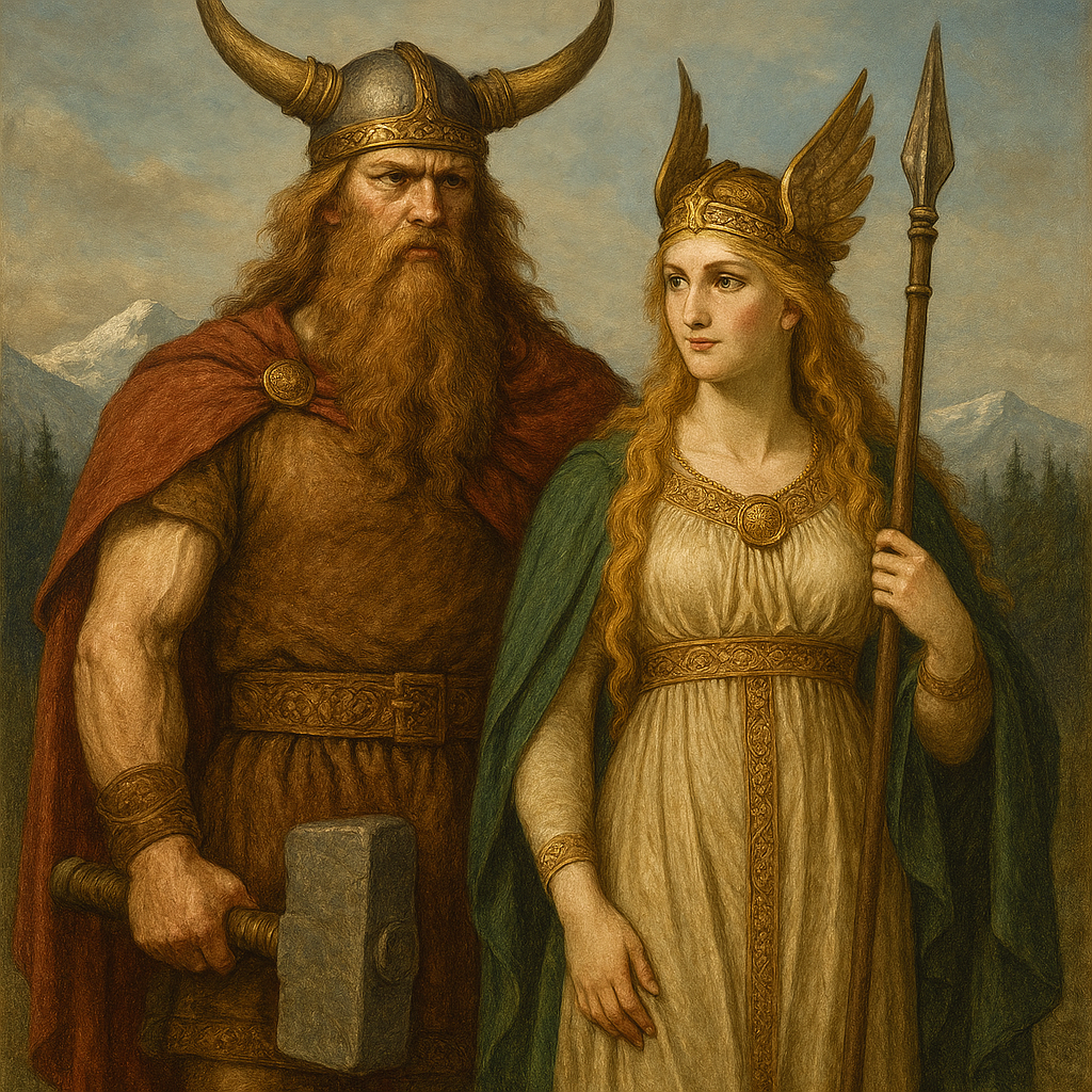 8 Norse Gods & Goddesses Platinum