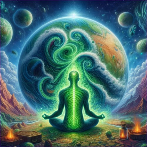 Emerald Fire Of Gaia Empowerment - digital download