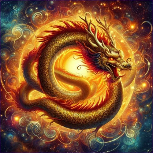 Ouroboros Solar Dragon - digital download
