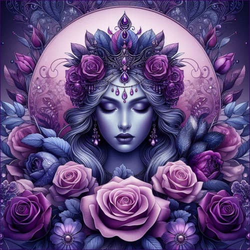 The Queen of the Flowers The Rose Essence Flush Empowerment - digital download