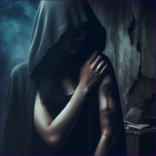 Washing Away The Mark Of Night Widow Reiki - digital download