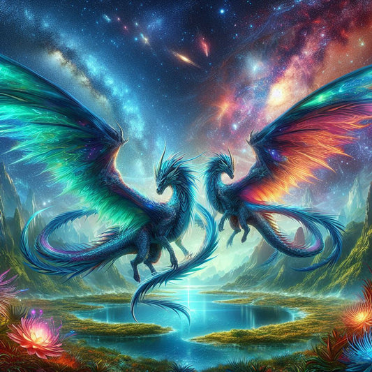 Dual Lagoon Dragons of Andromeda