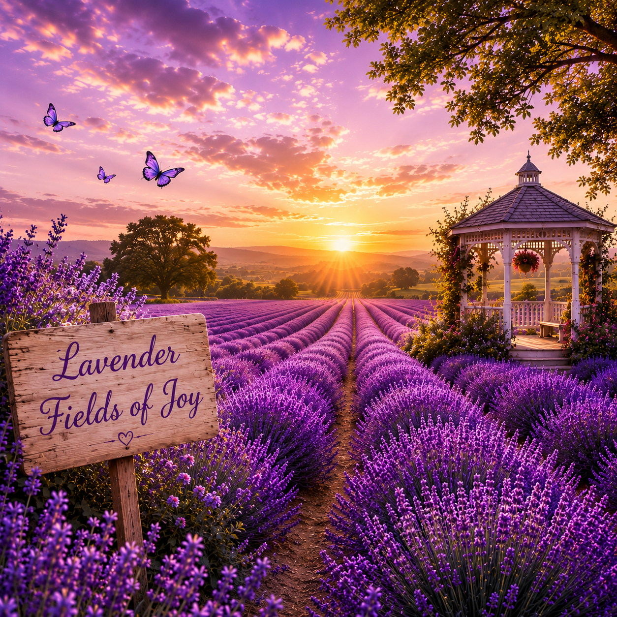 Lavender Fields Of Joy Technique
