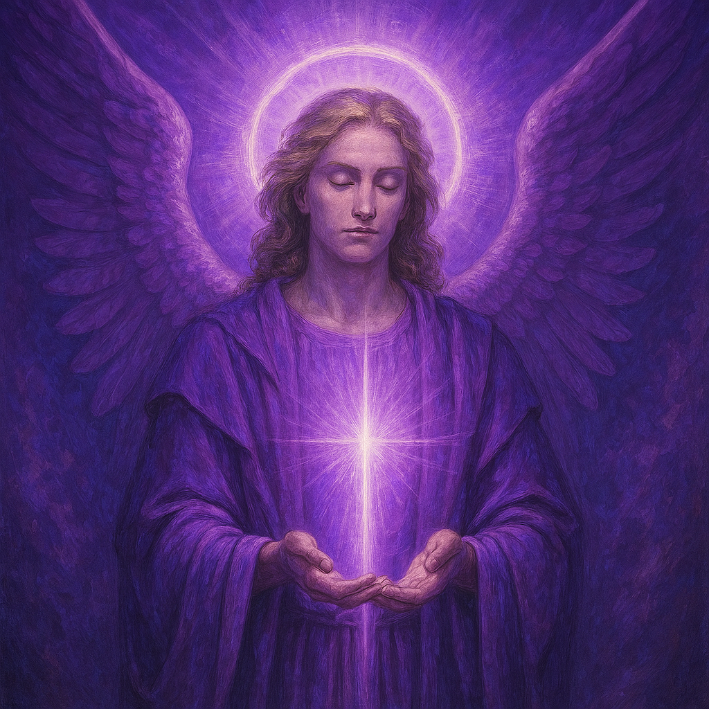 Purple-Violet Ray from Archangel Zadkiel Attunement