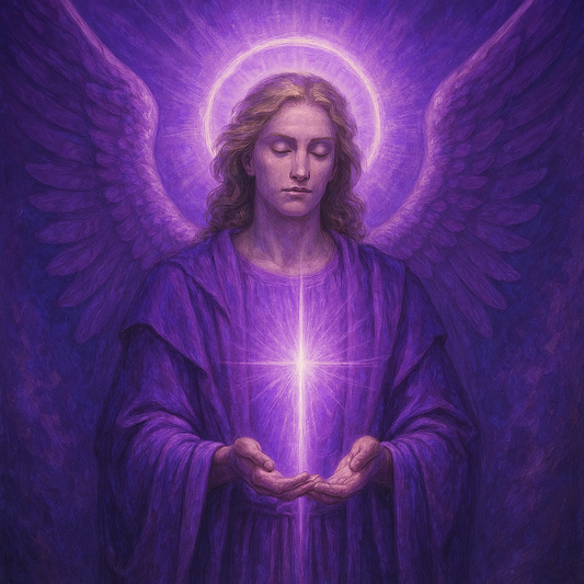 Purple-Violet Ray from Archangel Zadkiel Attunement