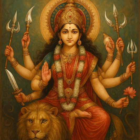 The Lion Of Durga