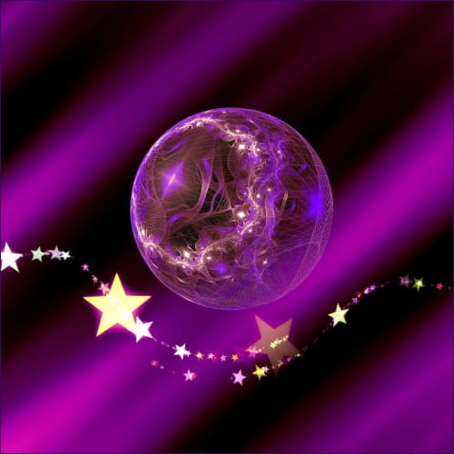 Amethyst Fairy Orb Reiki