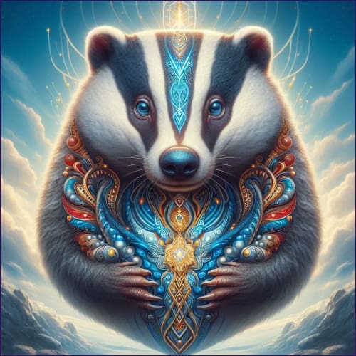 Badger Totem Animal Empowerment - digital download