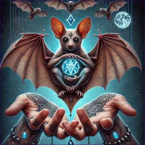 Bat Totem Animal Empowerment - digital download