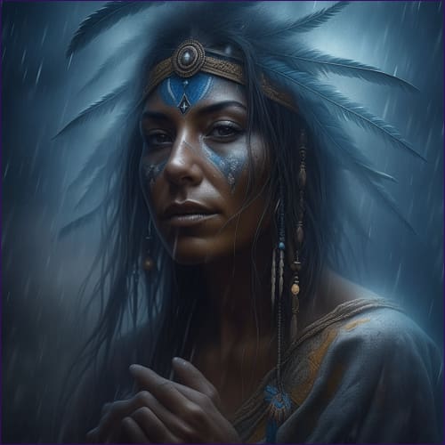 Beautiful Shaman Woman Warrior Goddess Art Digital Print/Picture/Home Decor Wall Art/Salon/Spa/Meditation/Sacred Space/Therapy Room/Reiki -