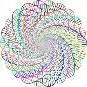 DNA Rainbow Hologram Activation