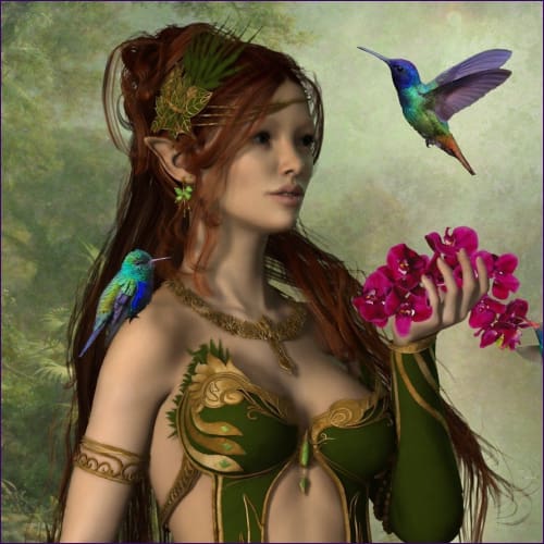 Faery Realm of Goddess Morrigan Le Fey Empowerment