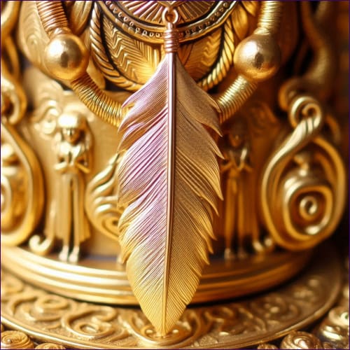 Golden Feather Purification Talisman from Thoth - digital download