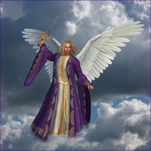Healing with The Purple Light of Archangel Michael Reiki