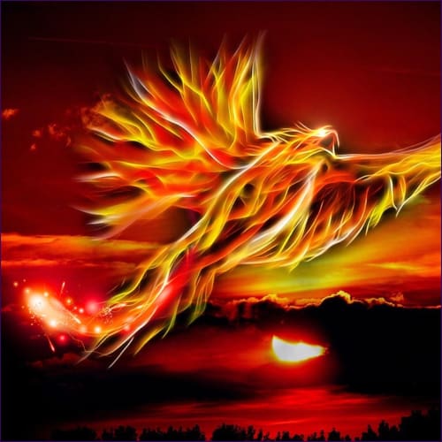Mythical Firebird (Phoenix) Lair