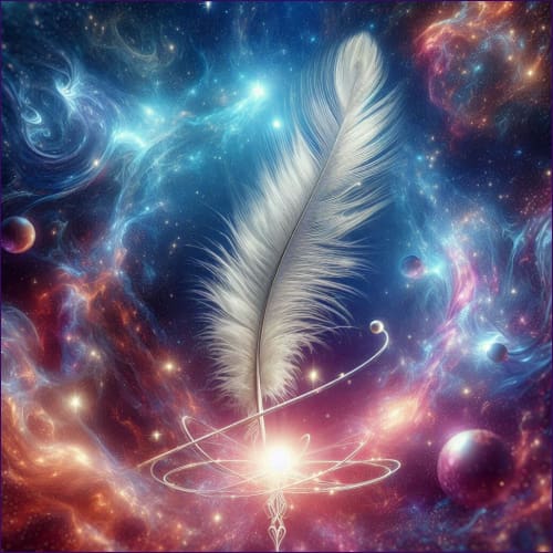Silver Feather Cosmic Harmonizer from Ma’at - digital download