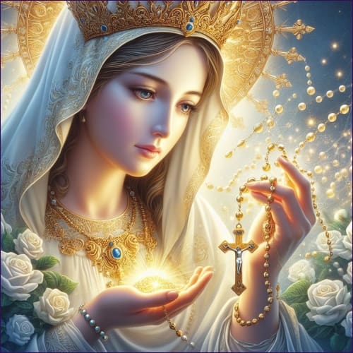 The Blessings of Mother Mary and the Holy Rosary Empowerment - digital download