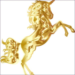 Unicorns Golden Magical Energy For Love Reiki