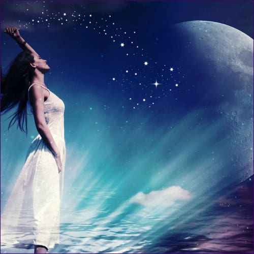 Wicca Full Moon Spell Flush Reiki