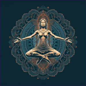 Yoga Woman Number 2 Art Digital Print/Picture/Home Decor Wall Art/Salon/Spa/Meditation/Sacred Space/Therapy Room/Reiki - digital download